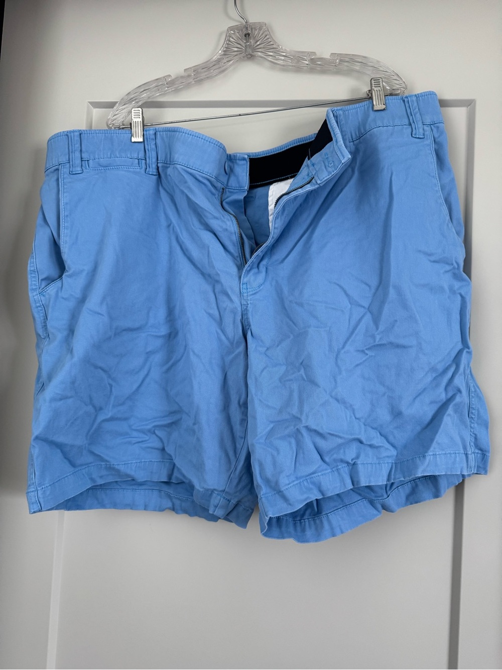 The Foundry Supply Co. Men's Sky Blue Flat Front Shorts
